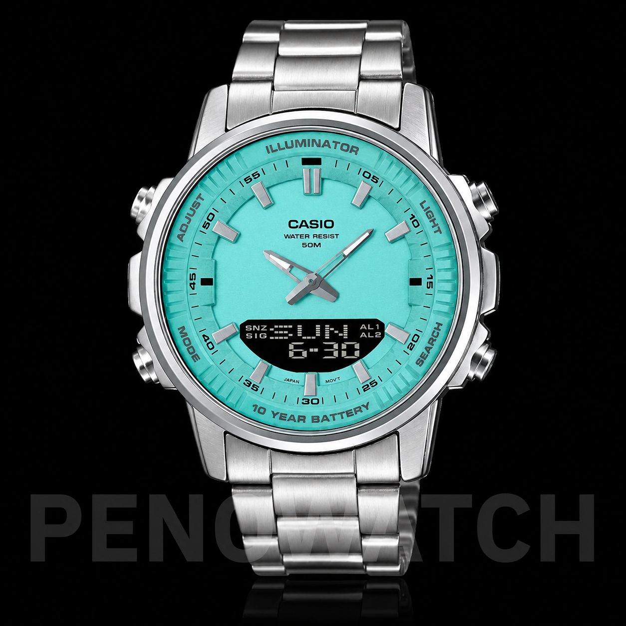 ساعت کاسیو های کپی مسترCasio AMW-880D تیفانی