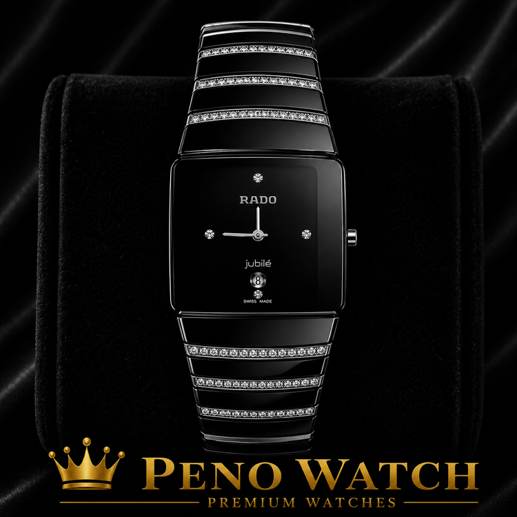 ساعت مچی زنانه رادو مدل Ceramic Black Diamond Style 2026