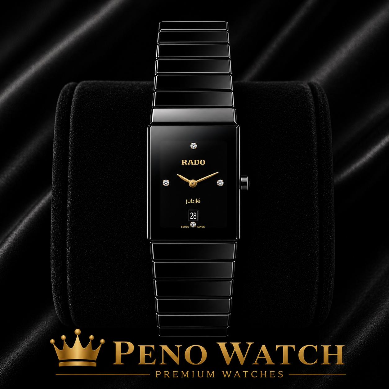 ساعت مچی اسپرت رادو مدل Ceramic Classic Black 2026