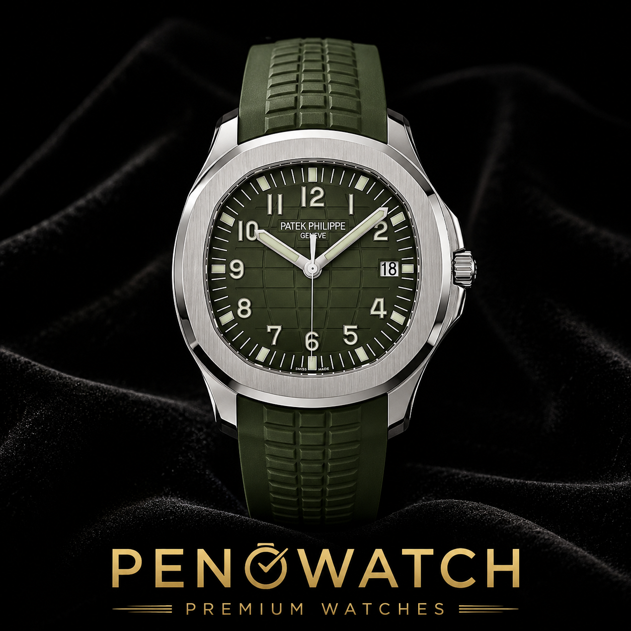 ساعت مچی پتک فیلیپ مدل Patek Philippe Aquanaut 5948D سبز